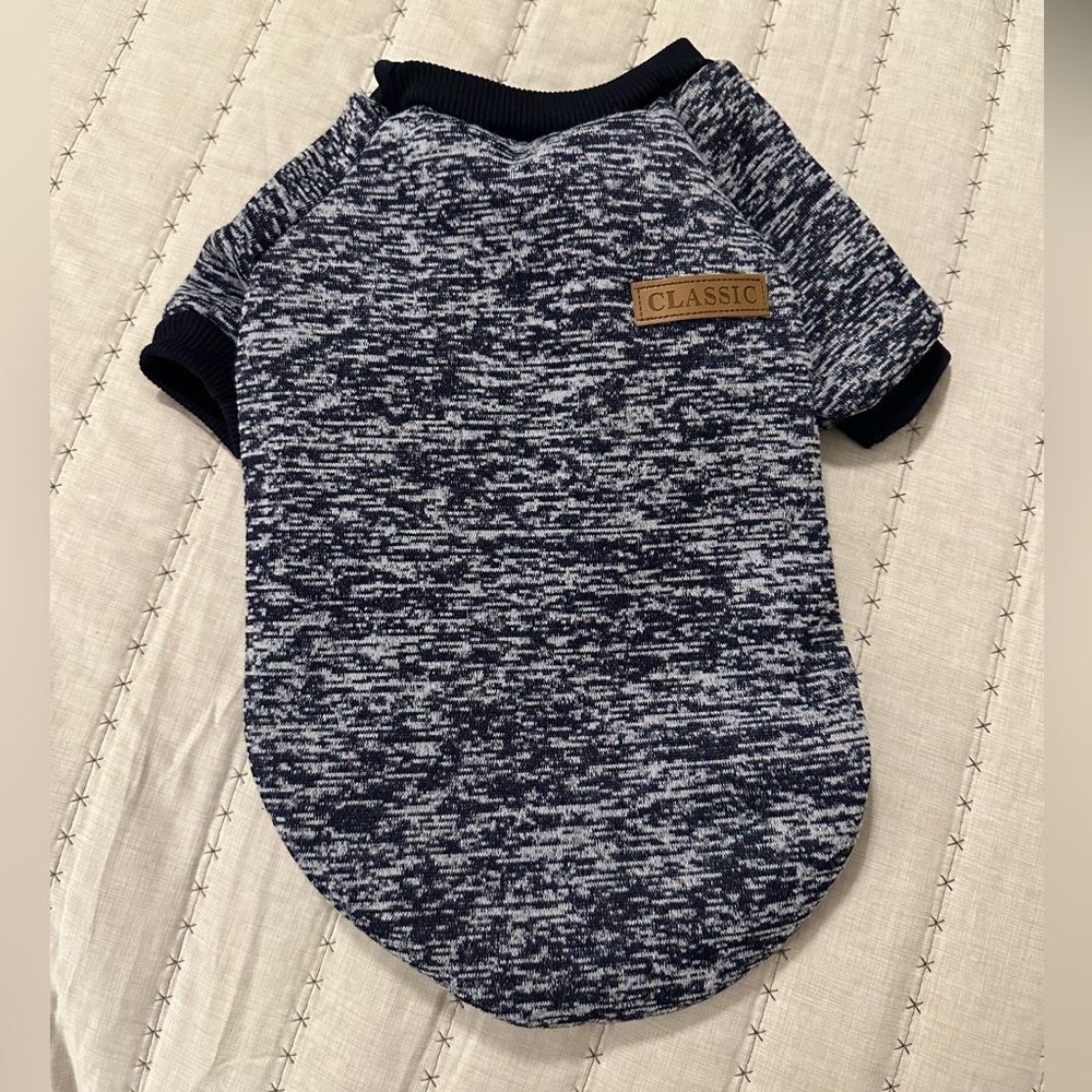 Navy Dog Sweatshirt